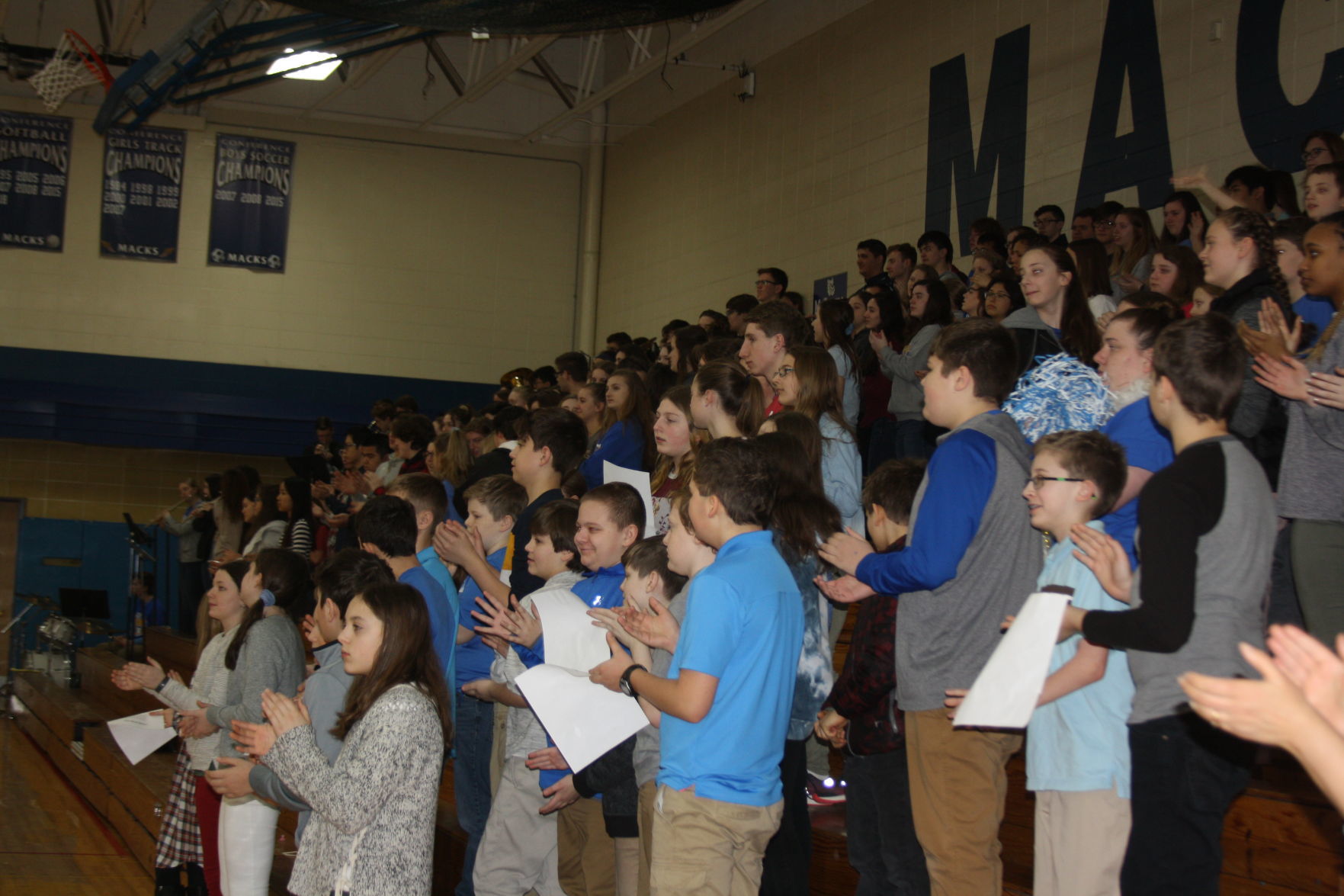 McDonell Pep Assembly